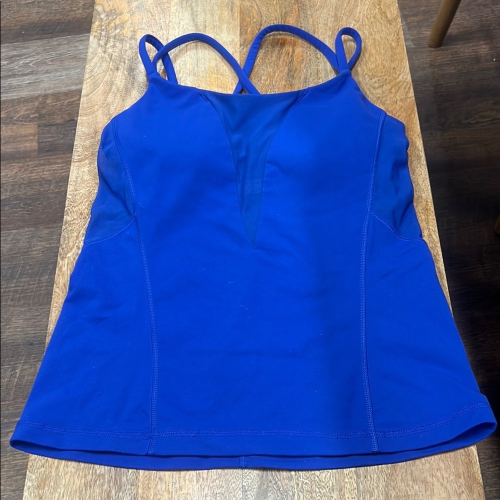 Women's Blue lululemon Strappy Top